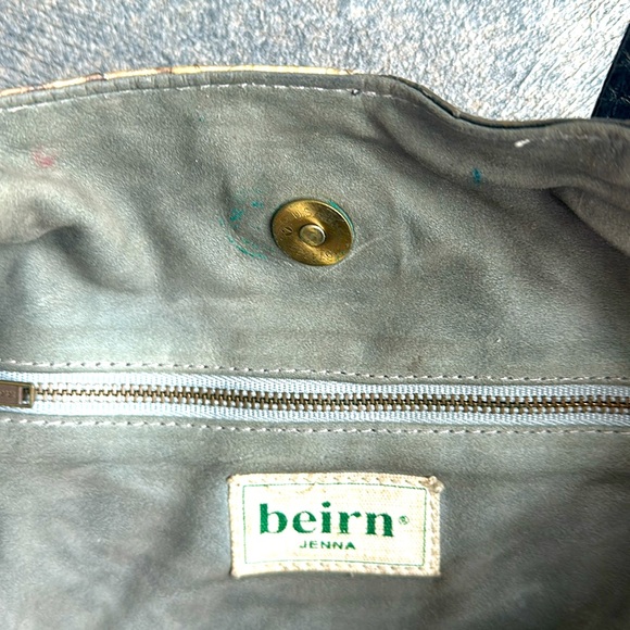 Beirn Snake skin patchwork hobo style bag - Picture 4 of 6